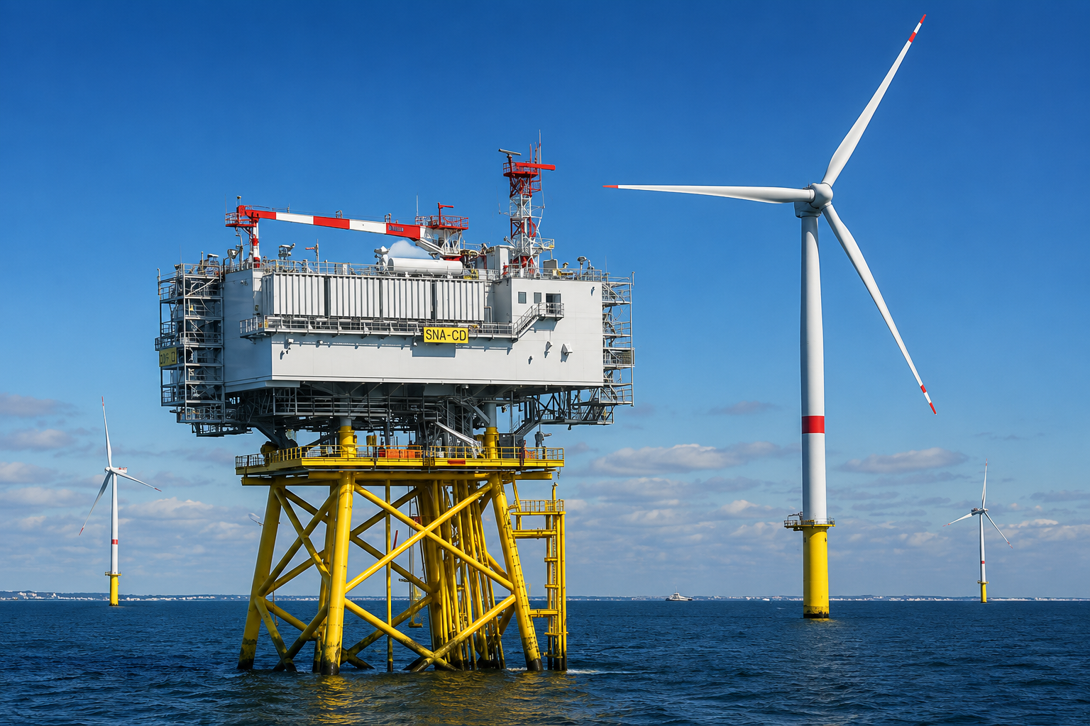 Structures offshore pour les énergies renouvelables