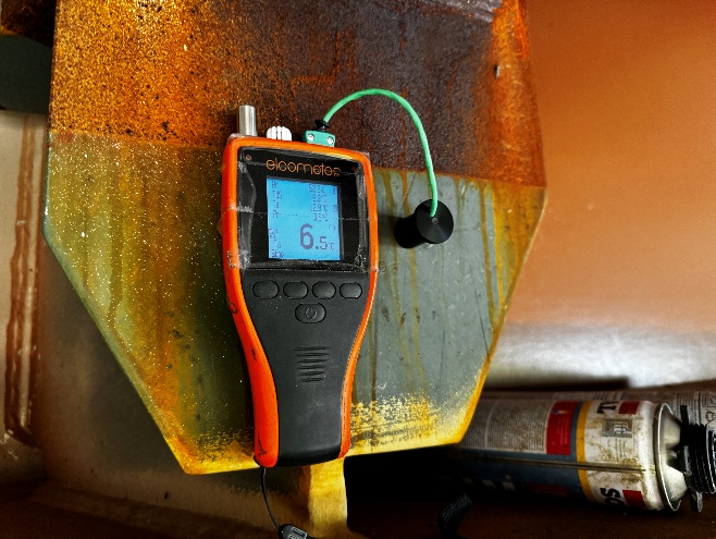 Mesure des conditions climatiques selon ISO 8502-4 avant préparation de surface